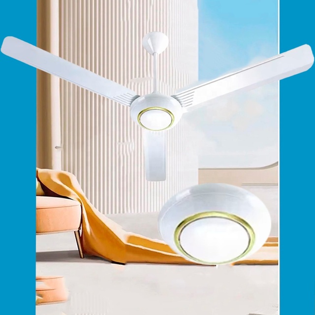 Kdk Ceiling Fan 56 Inch DC Motor 12v DC Ceiling Fan AC DC with Remote