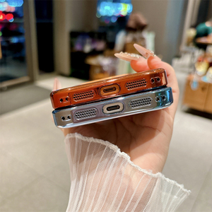 เคสโทรศัพท์แม่เหล็กเคลือบกระจกกล้องแบบดั้งเดิมสำหรับ iPhone 18 17 16 15 Pro Max พร้อมเลนส์เลเซอร์แบบแปลงสภาพ ฝาหลังมีพื้นผิว - Product Image 5