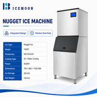 Machine à glace commerciale de 500 kg avec production de glace granulaire pour les présentoirs de fruits de mer et d'aliments frais et assistance technique en ligne