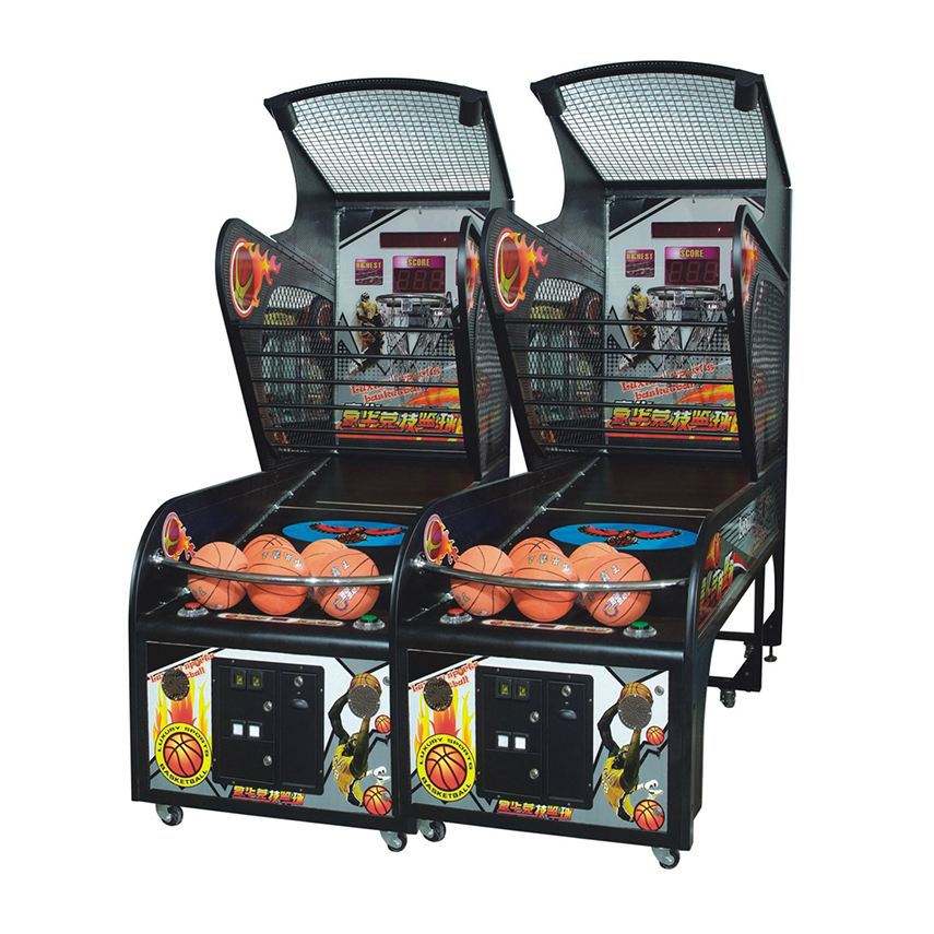 Minimáquina de juego de baloncesto para interiores, máquina de Arcade de alta calidad, funciona con monedas, para sala de juegos