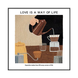 Dipinto Murale Retrò di Caffè, Arte Minimalista <span class=keywords><strong>per</strong></span> Caffetteria, Quadro su Tela con Macchina del Caffè Vintage <span class=keywords><strong>per</strong></span> <span class=keywords><strong>Cucina</strong></span>, Sala <span class=keywords><strong>da</strong></span> Pranzo, Arredamento Casa - Product Image 5
