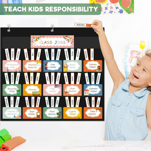 Tabla <span class=keywords><strong>de</strong></span> Bolsillo para <span class=keywords><strong>Maestros</strong></span>, 69 Tarjetas, Tablón <span class=keywords><strong>de</strong></span> Anuncios, Imprescindible para la Oficina y la Escuela - Product Image 6