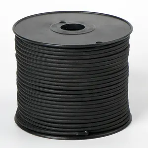 1mm2mm3mm High Strength Wear-resistant And Cut-resistant Black UHMWPE Braided Rope