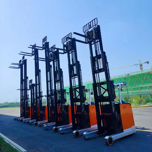 バッテリーリーチトラックフォークリフト1500kg 2000kgカウンターウェイト座って電気スタッカーApilador Electrico 12mリーチトラック - Product Image 1