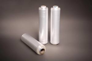 Film étirable en polyéthylène PE de qualité industrielle, film d'emballage étirable à haute résistance, rouleau pour l'emballage des palettes - Product Image 4