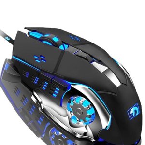 EWEADN Gaming <b>Mouse</b> Wired USB 12 Buttons RGB Backlit Optical Sensor Right Hand Ergonomic Design For PC Laptop Gaming - Product Image 2