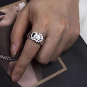 Anillo de Compromiso de Plata de Ley 925 de Primera Calidad con Diamante Moissanita, Anillo de Bodas con Diamante Cultivado en Laboratorio, Joyería Fina - Product Image 6