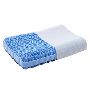 Oreiller en grille de polymère 100 % élastique, soutien ergonomique réglable pour le cou, rafraîchissant et respirant pour toutes les positions de sommeil - Product Image 3