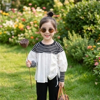 Vente en gros de vêtements pour filles, ensembles de vêtements pour enfants en coton de haute qualité, élégants et tendance, achat en gros