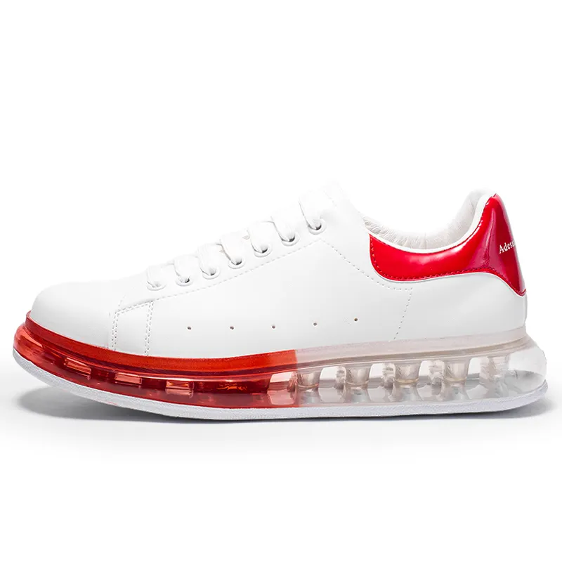 Commercio all'ingrosso di alta qualità di marca mc queen scarpe sportive bianco air suola scarpe da ginnastica per gli uomini e le donne