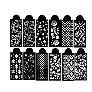 Pochoir de peinture réutilisable en plastique souple pliable, très vendu - Product Image 1