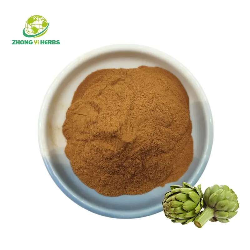 High Quality Natural 2.5% 5% 10% Cynarin Artichoke Leaf Extract Powder