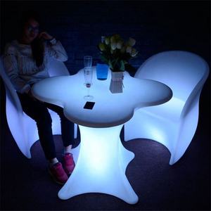 Télécommande éclairée 16 couleurs Portable Led Cocktail Bar <span class=keywords><strong>Cafe</strong></span> Table Alfresco BistroTable - Product Image 6