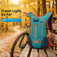 Sac à dos d'hydratation portable en nylon personnalisé avec logo pour la randonnée, le cyclisme et l'escalade - Équipement d'extérieur imperméable