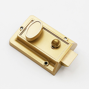 Kunci Pintu Depan Warna Emas Timur Tengah Anti Maling, Laris Manis, 60mm, Kunci Malam, Kuningan Antik, Kenop Pintu, Kunci Silinder - Product Image 5
