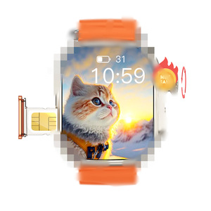 Смарт-часы Native <span class=keywords><strong>Android</strong></span> B31 с поддержкой 5G, полнофункциональной SIM-картой, TFT-экраном, камерой с поворотом на 180 градусов, водонепроницаемые, силиконовый ремешок - Product Image 2