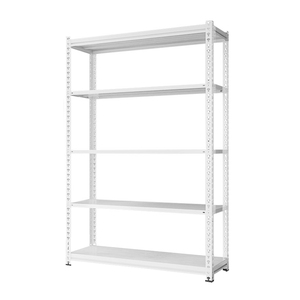 رف معدني بروابل من 5 طبقات رف تخزين للمخازن للخدمة الشاقة رف تخزين للمطبخ والمكتب بلا بولتلس - Product Image 2