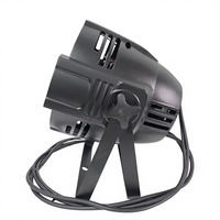 Projecteur LED Par Can Slim 18*10W RGBW pour Scène, Composants Premium pour DJ, Discothèque, Mariage, Fête, Contrôle DMX512/Activé par le Son