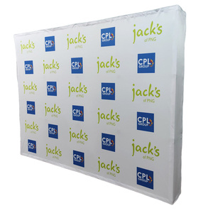 Portable Foldable <strong>Fabric</strong> Backdrop <strong>Pop</strong>-<strong>up</strong> Display Wall Exhibition Booth Stand For Trade Shows - Product Image 2