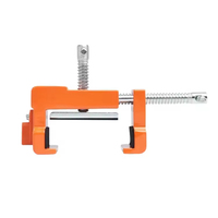 Serre-joints de perçage pour le travail du bois de haute précision - Outil de fixation pour armoires de rangement et vitrines pour l'assemblage de meubles