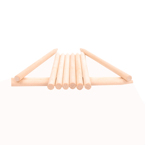 Brochetas Desechables Ecológicas de Madera de Abedul, Brochetas Planas al por Mayor para Kebab - Product Image 5