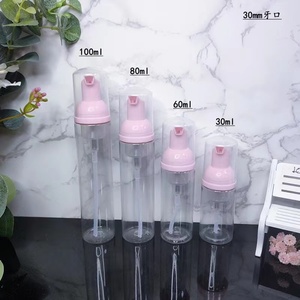 Botella Dosificadora de Espuma de Alta Calidad en Oro Rosa, 1oz 50ml 2oz 80ml 100ml, Dispensador de Jabón Cosmético PET, Botella Transparente Blanca y Negra - Product Image 5