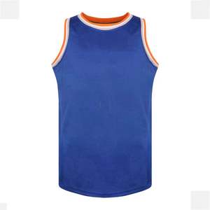 Manches courtes Odm drôle coloré personnalisé équipe Design modèle noir blanc réversible basket-ball maillot ensemble - Product Image 4