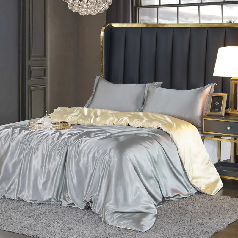 नरम और आरामदायक बांस बिस्तर सेट TC300 गैर विषैले और हानिरहित सामग्री बांस चादरों से बना है
