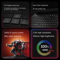 OMEN 15-ga0145TX U9-290HX PLUS 16GB 1TB RTX5060 8GB 2.5K QHD 180Hz Intel 24 cœurs 2.7GHz Clavier anglais Windows 11 Home 16:10