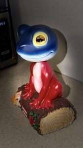 Figuras de Rana <span class=keywords><strong>Coqui</strong></span> de Resina Pintadas a Mano, Recuerdo Personalizado de Puerto Rico, para Decoración del Hogar, Oficina o Jardín - Product Image 2