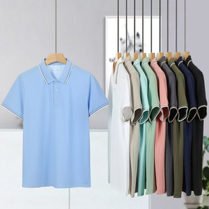 BreathableLooseFitPolyesterT-shirts PoloShirtsCustom LogoPrinting ForSummerWorkUniforms-CorporateCulturalAdvertising