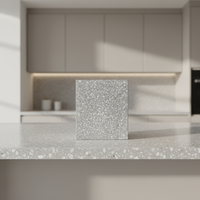 Dalles de terrazzo personnalisées, haute dureté, matériaux décoratifs, dalles de terrazzo pour centres commerciaux, aéroports