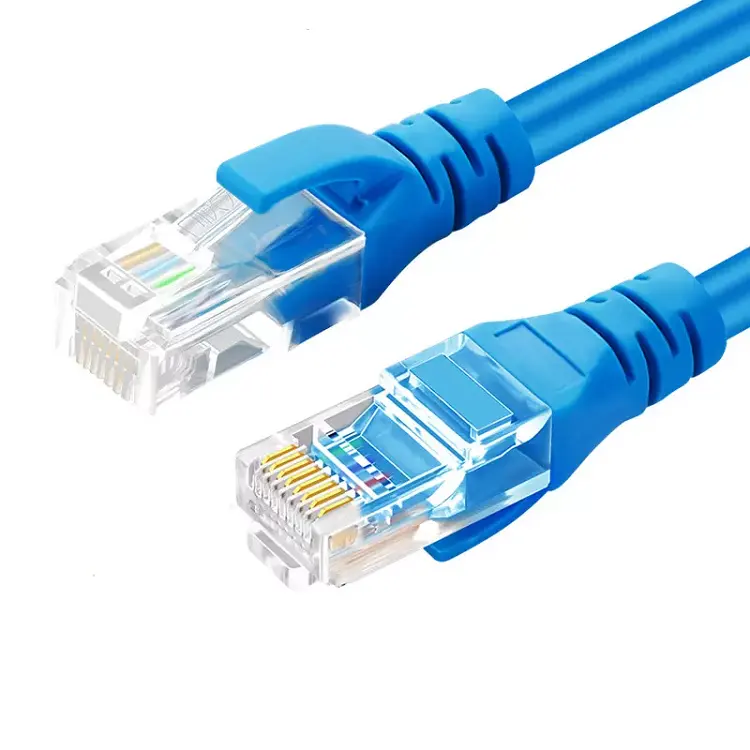 Yilian CAT5e kabel Patch Ethernet, RJ45 kabel jaringan komputer Cat5/Cat5e/Cat6 kabel Lan UTP Cat5 untuk komputer