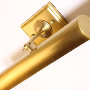 Xinzhong Châu Âu Brass Cổ Điển Sang Trọng Hiện Đại Hình Ảnh Đèn Chiếu Sáng Trong Nhà Tường LED Ánh Sáng Vàng Sconce Brass Gương Đèn Tường - Product Image 2