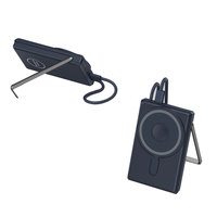 Chargeur rapide portable PD type-c câble intégré batterie externe 10000mAh banques d'alimentation sans fil magnétiques