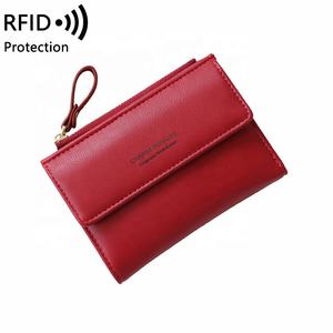 MIYIN Portafogli di Moda RFID per le Donne Slim <span class=keywords><strong>Portafoglio</strong></span> Tascabile per Signora Mini Borsa in Pelle Custodia a Portadito a <span class=keywords><strong>Portafoglio</strong></span> Breve - Product Image 1