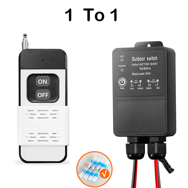 1 Télécommande 1 Récepteur