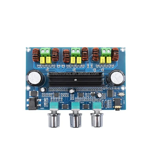 TPA3116D2 디지털 앰프 보드 <span class=keywords><strong>BT</strong></span> <span class=keywords><strong>5.0</strong></span> 볼륨 조절 2.1 채널 스테레오 클래스 D 50W*2+100W 스피커 오디오 AUX XH-A305용 - Product Image 1