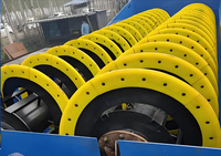 Hongqiong OEM Lame spirale en polyuréthane, insert de vis personnalisé, pièce résistante à l'abrasion pour le criblage minier
