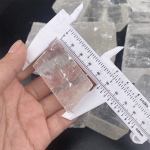 Hoge Kwaliteit Natuurlijke Ruwe Kristal Kwarts Ruw Helder Wit Calciet Vierkant Tuimelde Steen Voor Decoratie - Product Image 3