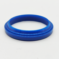 Topseals A1 TPU Hochleistungs-Hydraulikzylinder-Schaberdichtungen Öl- und Staubresistenter Wischring Blau 92-95 Shore für Schwerlastanwendungen