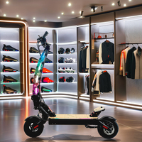 2024 nouveau Max adulte Scooter électrique LED Double moteur puissance pliable grande batterie unisexe Scooter électrique capteur numérique S1 modèle