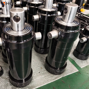 Cylindre hydraulique <span class=keywords><strong>télescopique</strong></span> personnalisable avec goupille zinguée pour la manutention des matériaux - Product Image 5
