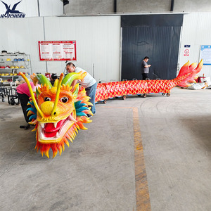 Train sans rails animatronique <span class=keywords><strong>Dragon</strong></span> Chinois 10 places avec yeux clignotants, personnalisable, pour parcs, centres commerciaux et festivals - Product Image 6