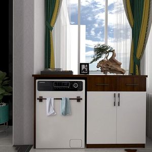 Tringles à rideaux magnétiques réglables multi-usages <span class=keywords><strong>pour</strong></span> portes, fenêtres, boîtes à outils, 9-16 pouces, installation facile, lot de 2, noir - Product Image 4