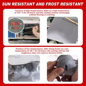 Vente directe OEM ODM – Revêtement acrylique imperméable et isolant thermiquement pour toitures en tuiles d'acier colorées, balcons apparents et sous-sols - Product Image 6