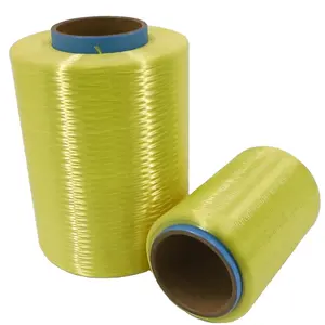 Wholesale High Tenacity1500D 1670Dtex Kevlar Para Aramid Fiber Filament Yarn For Reinforcement