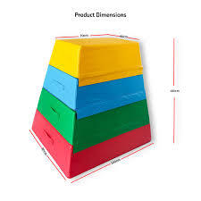 Bốn Phần Bọt Vault Làm Thể Dục <span class=keywords><strong>Vaulting</strong></span> Hộp - Product Image 5