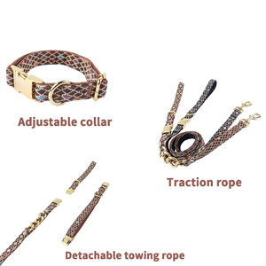 आरामदायक ऑक्शफोर्ड पालतू जानवरों के लिए किसी भी तड़ी और बड़े सूट के लिए लोगो हार्नेस सेट को शामिल नहीं करता है। - Product Image 6