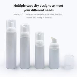 Botella de Jabón de Manos de Espuma Plástica Esmerilada Personalizada, 8 oz, 30 ml, 60 ml, 100 ml, 150 ml, Botella con Bomba de Espuma para Jabón Corporal y Loción - Product Image 2